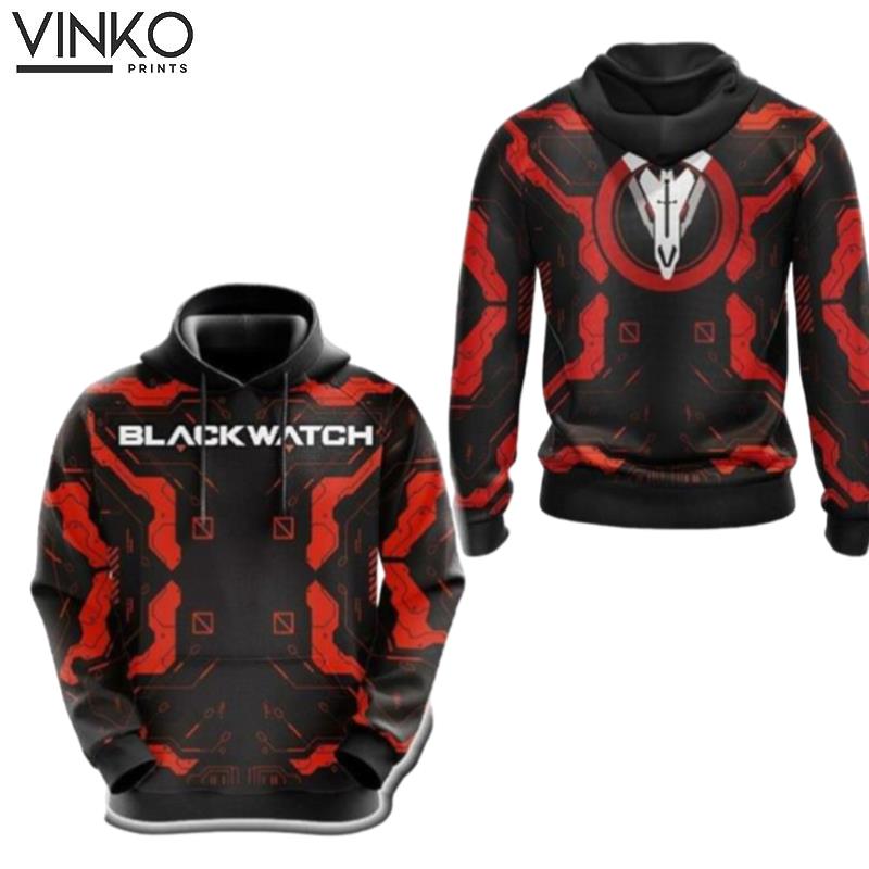 Overwatch Blackwatch New Style 1381 Hoodie