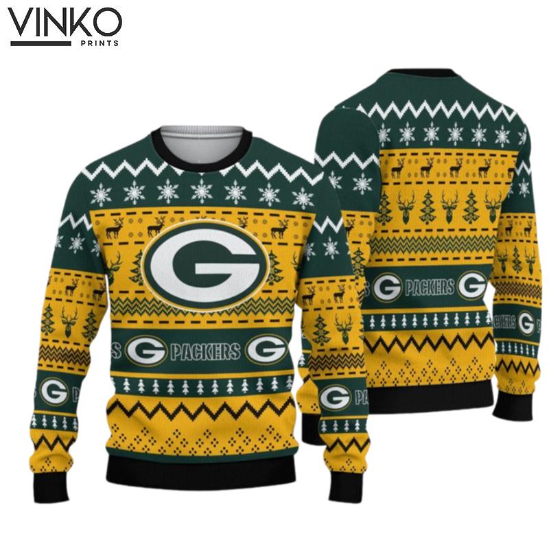 Packers Football Ugly Christmas Sweater