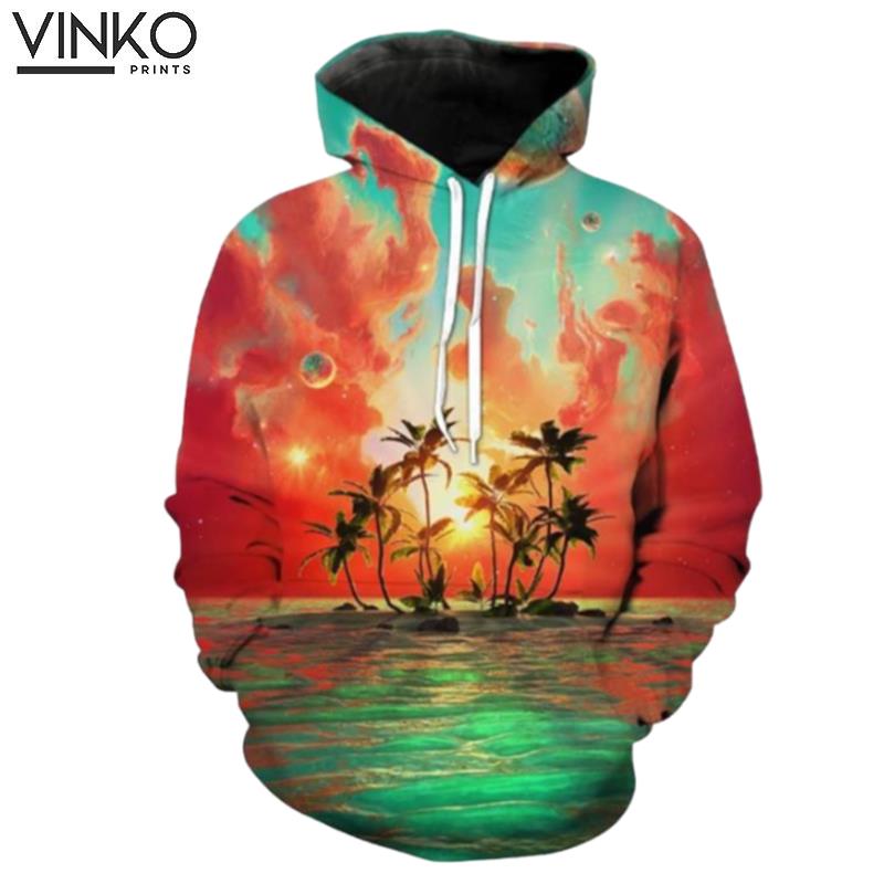 Paradise Island Utopia Epic Hoodie