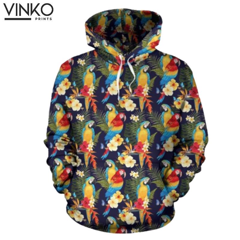 Parrot Themed Hoodie