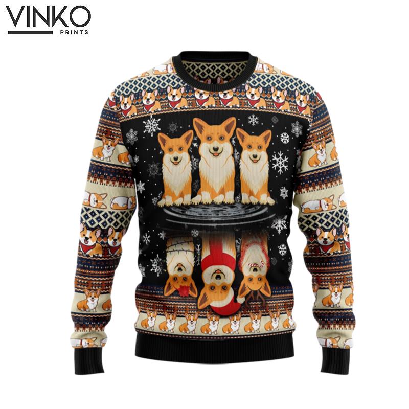 Pembroke Welsh Corgi Christmas Ugly Christmas Sweater