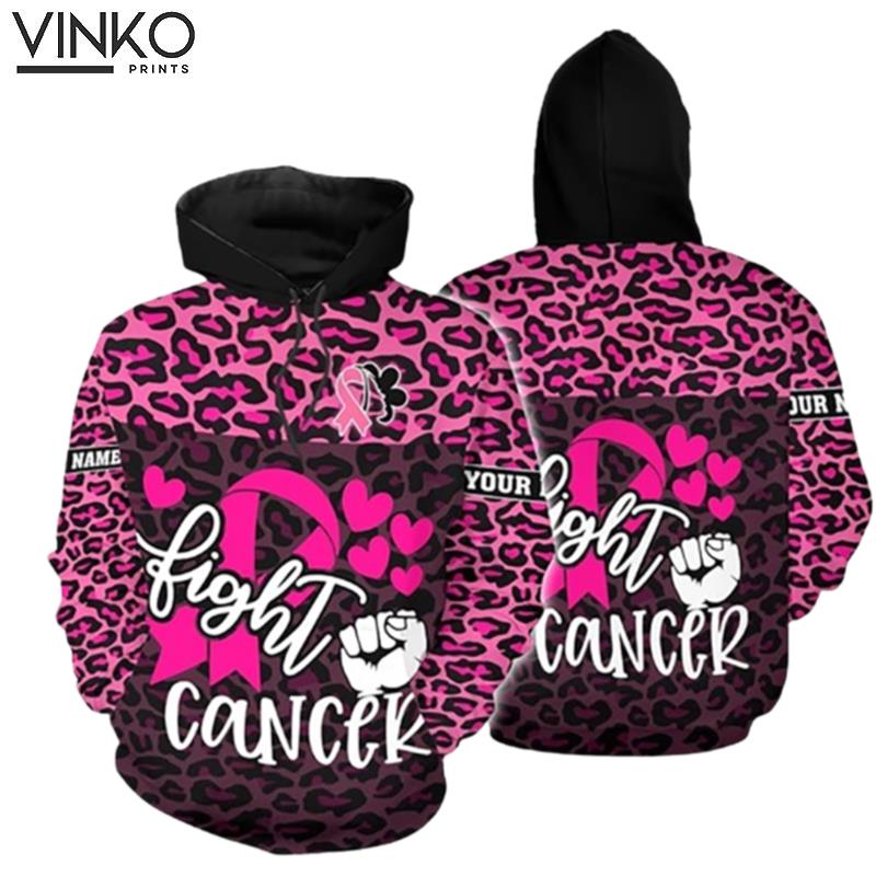 Personalized Breast Cancer Hoodie