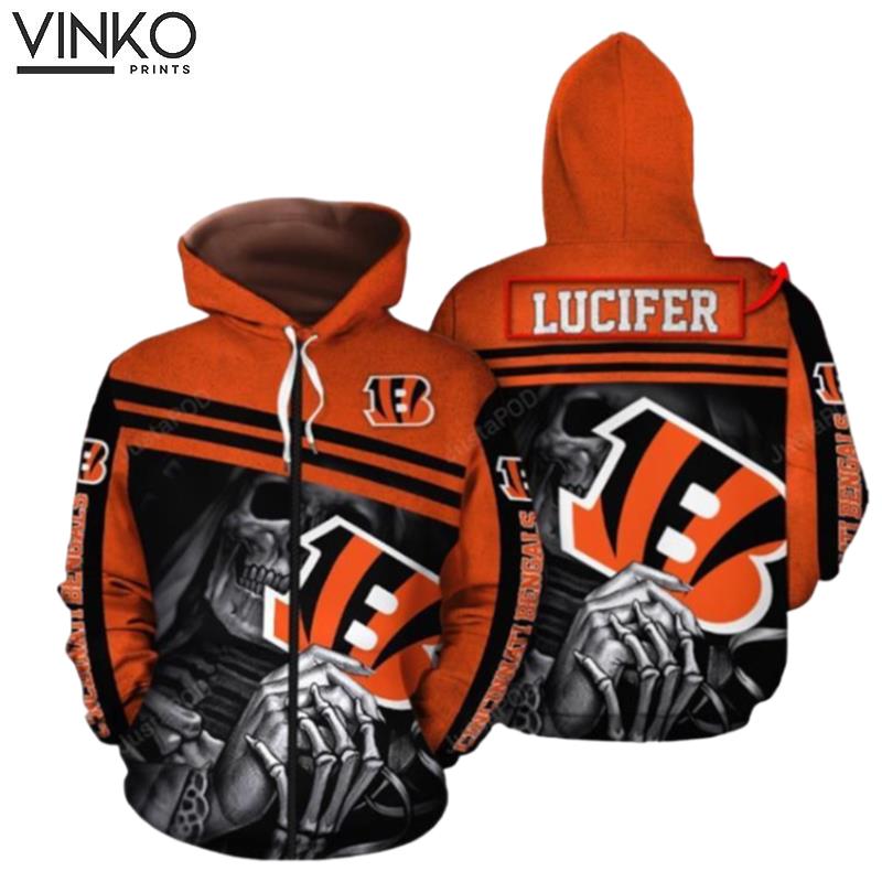 Personalized Cincinnati Bengals Custom Name Hoodie