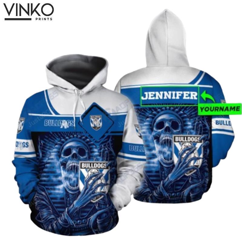 Personalized Custom Canterbury Bankstown Bulldogs Nrl Custom Name Hoodie