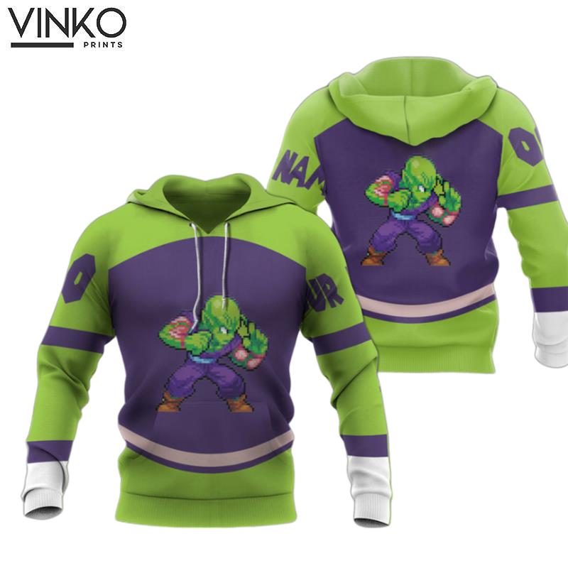 Personalized Dbz Piccolo Number Hoodie