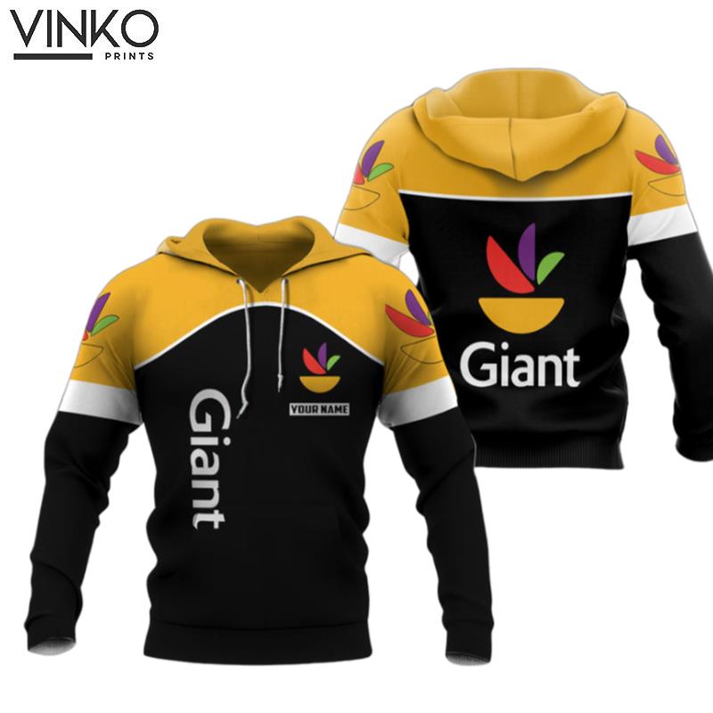 Personalized Giant Food Fleece Hoodie