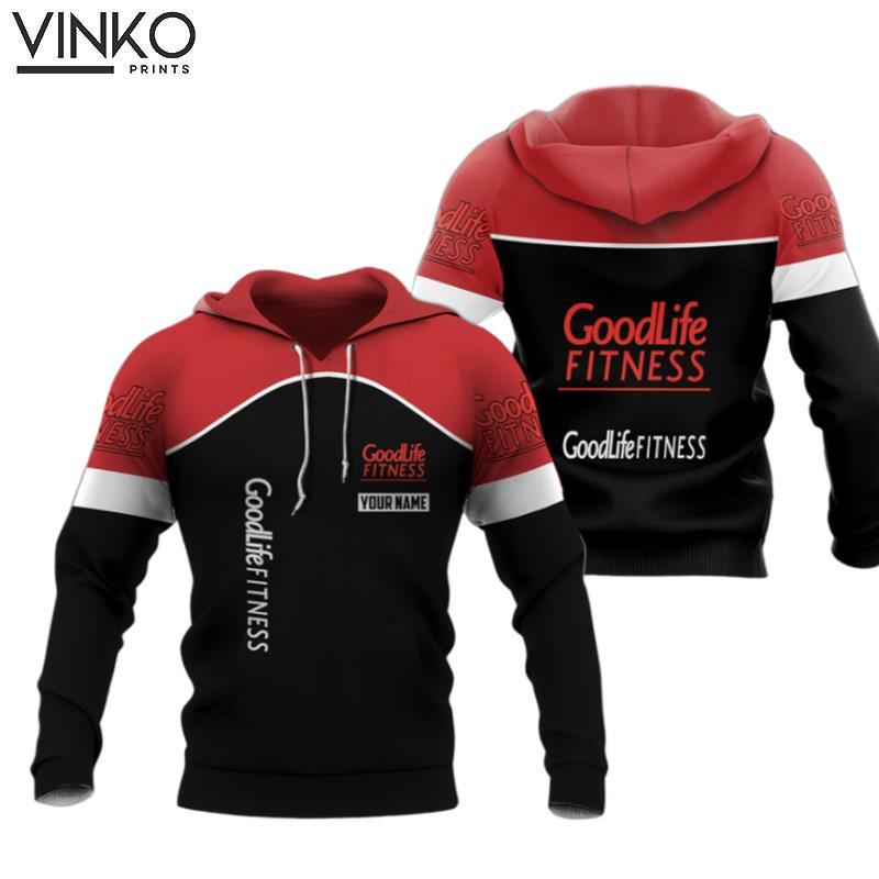 Personalized Goodlife Fitness Logo In My Heart Hoodie