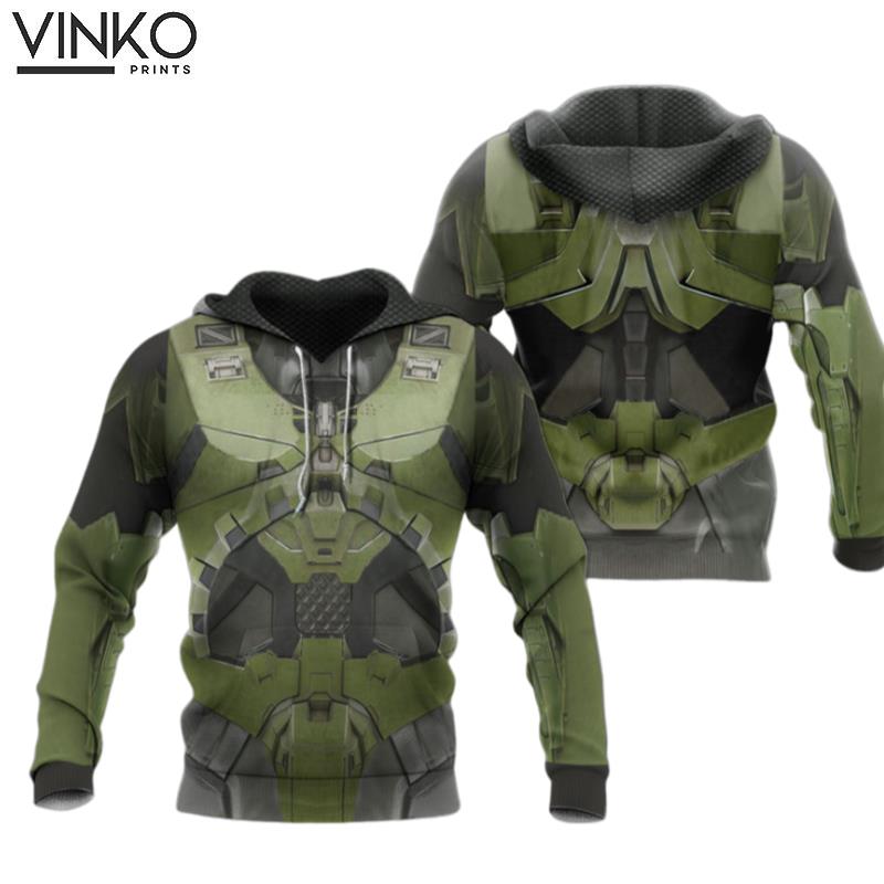 Personalized Halo Infinite Masterchief Cosplay Hoodie