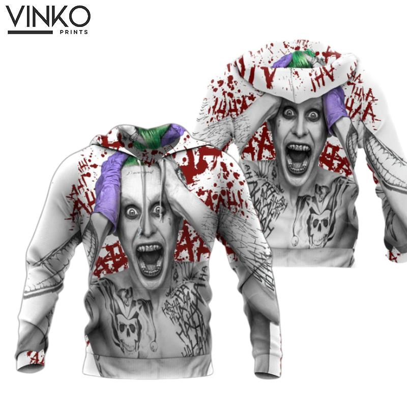 Personalized Joker Joker Graphic Printed Hoodie