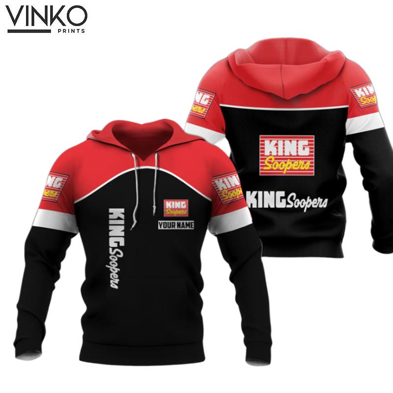 Personalized King Soopers Logo In My Heart Hoodie