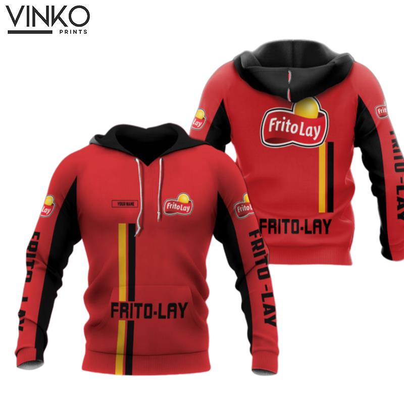 Personalized Logo Frito Lay Red Hoodie