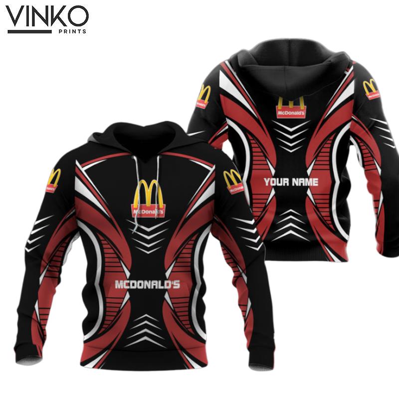 Personalized Mcdonalds 1 All Over Print Hoodie