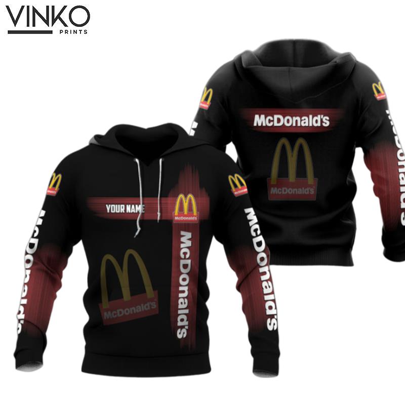 Personalized Mcdonalds In My Heart 3 Hoodie