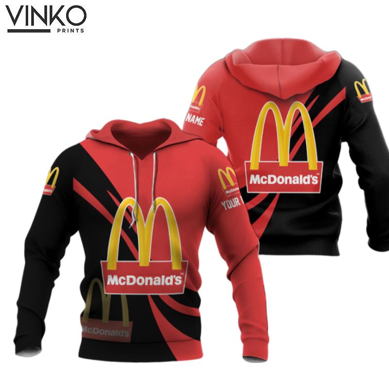 Personalized Mcdonalds Logo Funny 1 Hoodie