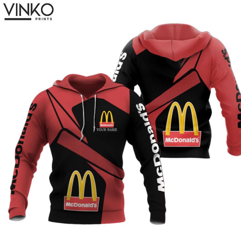 Personalized Mcdonalds Logo Hoodie