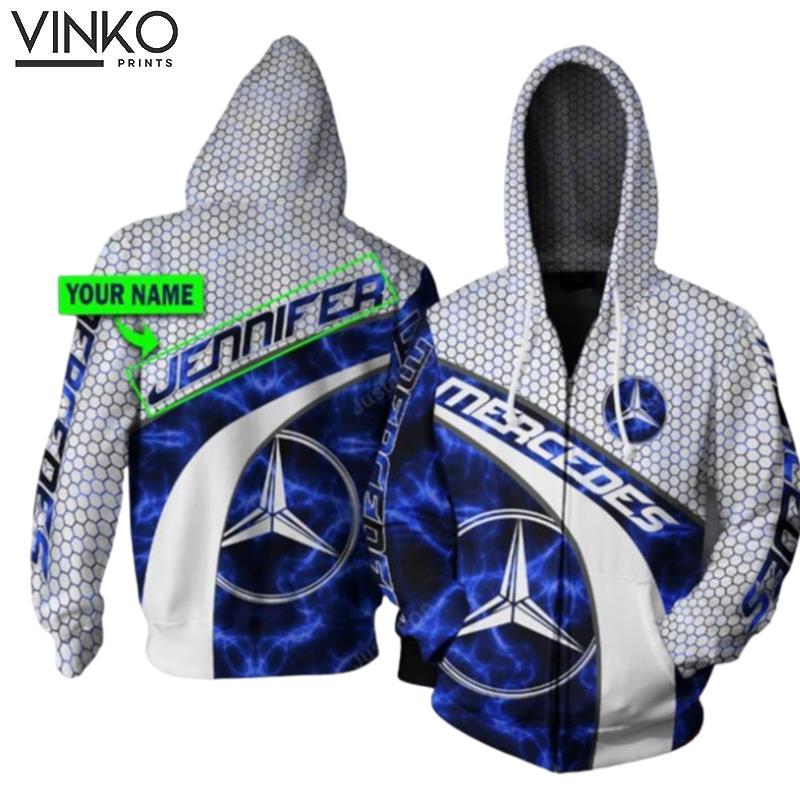 Personalized Mercedes Benz Luoi Custom Name Hoodie