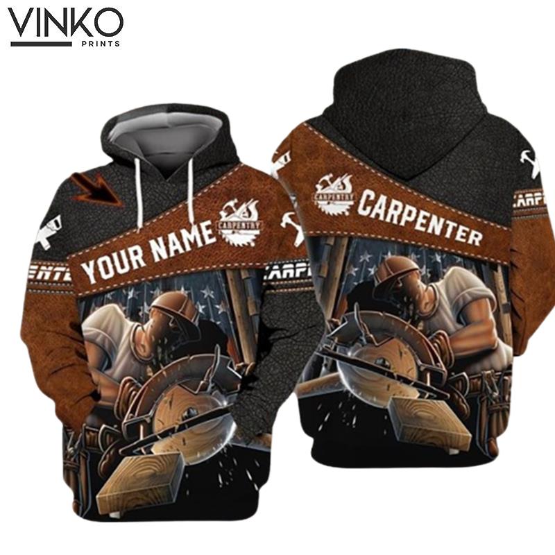 Personalized Name Carpenter Hoodie