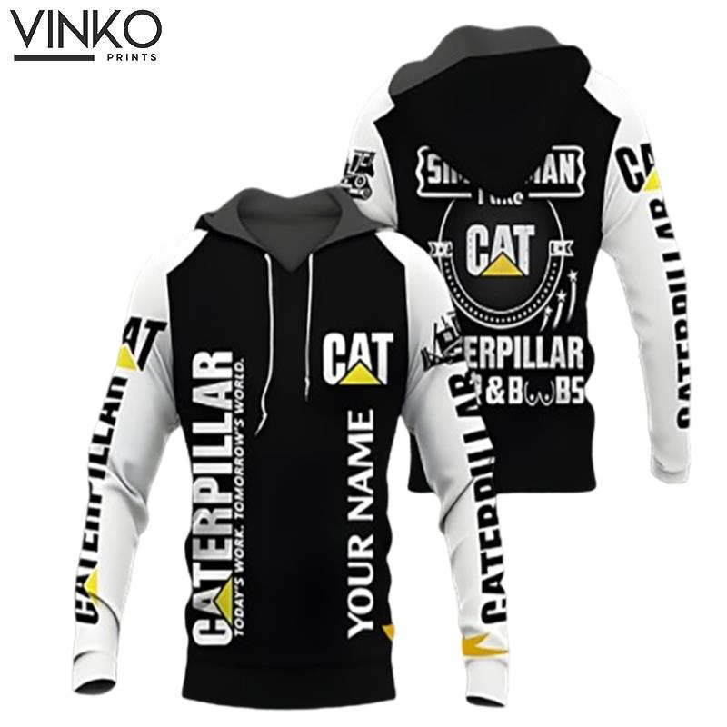 Personalized Name Cat Caterpillar Hoodie