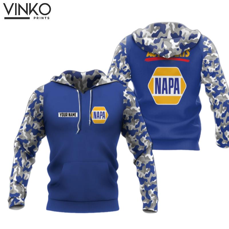 Personalized Napa Auto Parts Camo Hoodie