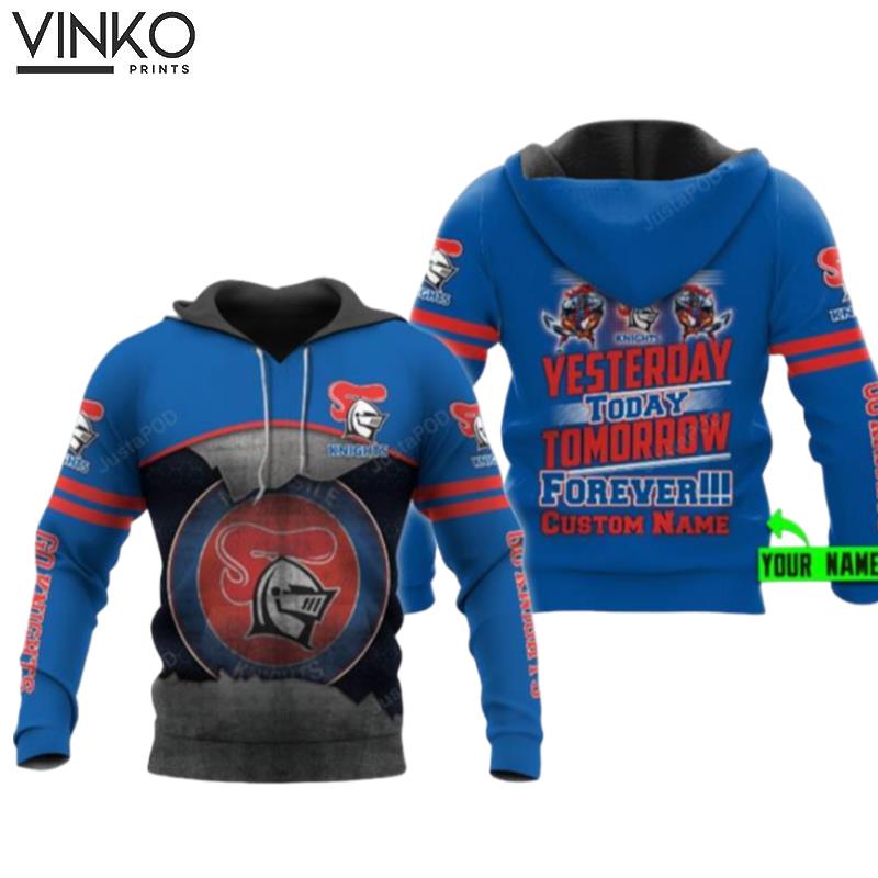 Personalized Newcastle Knights Nrl Custom Name Hoodie