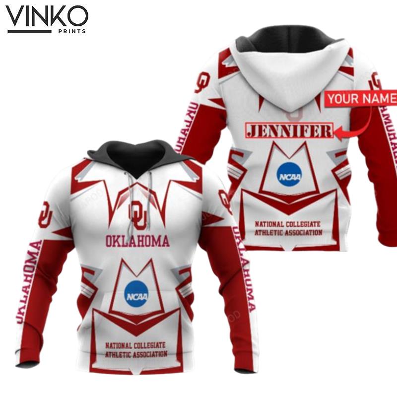 Personalized Oklahoma Sooners Custom Name Hoodie