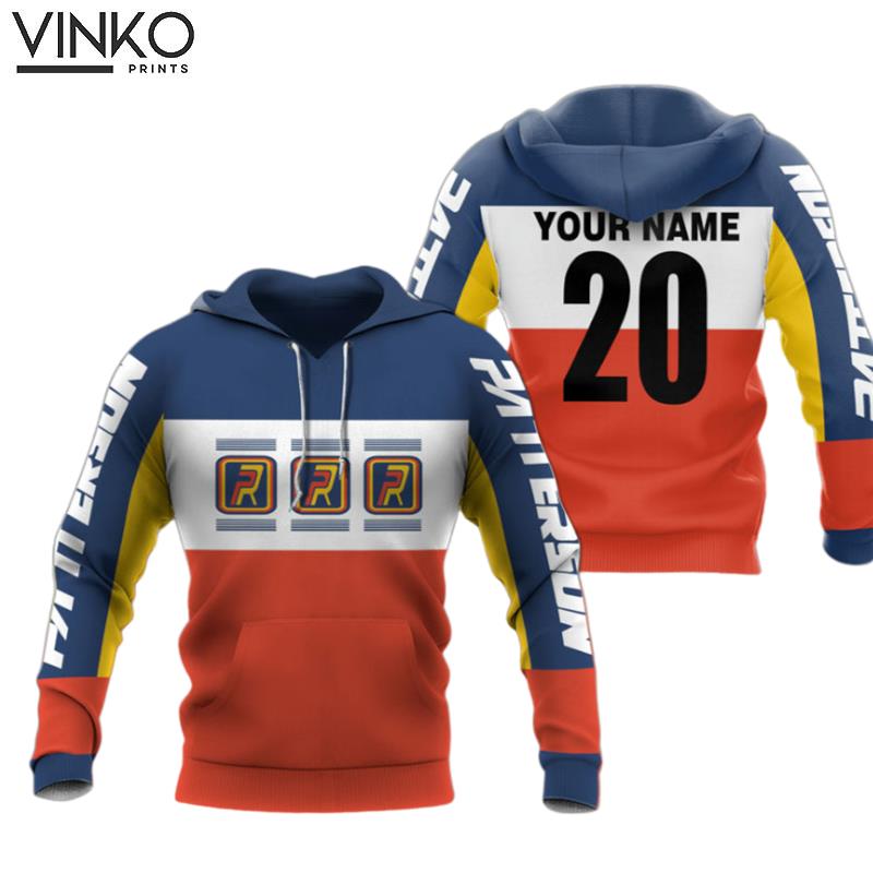 Personalized Patterson Bmx Racing Hoodie