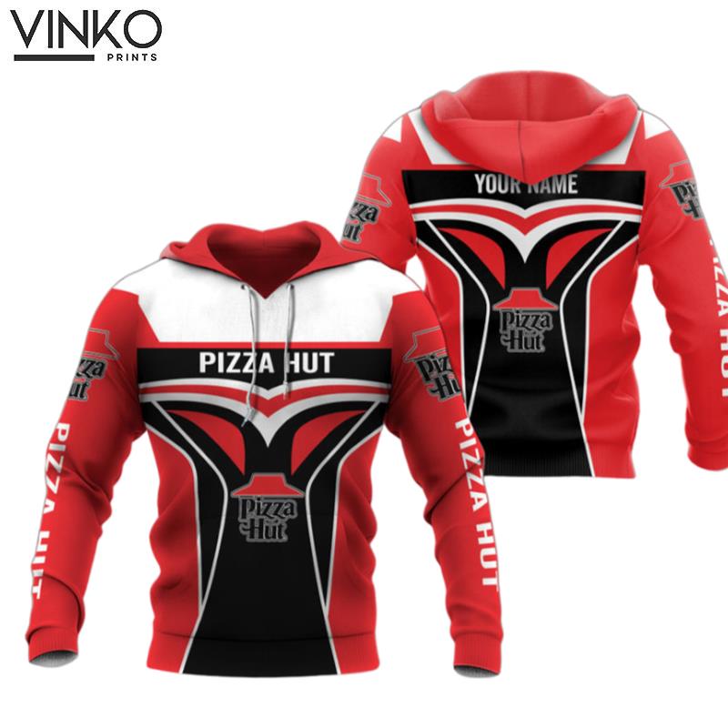 Personalized Pizza Hut Logo Hoodie