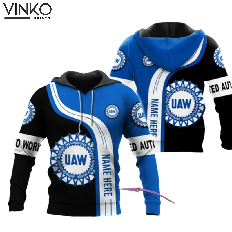 Personalized Uaw Hoodie