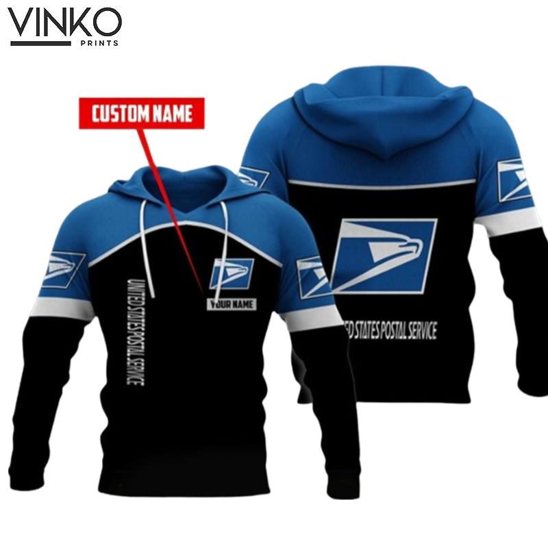 Personalized Usps Logo Hoodie