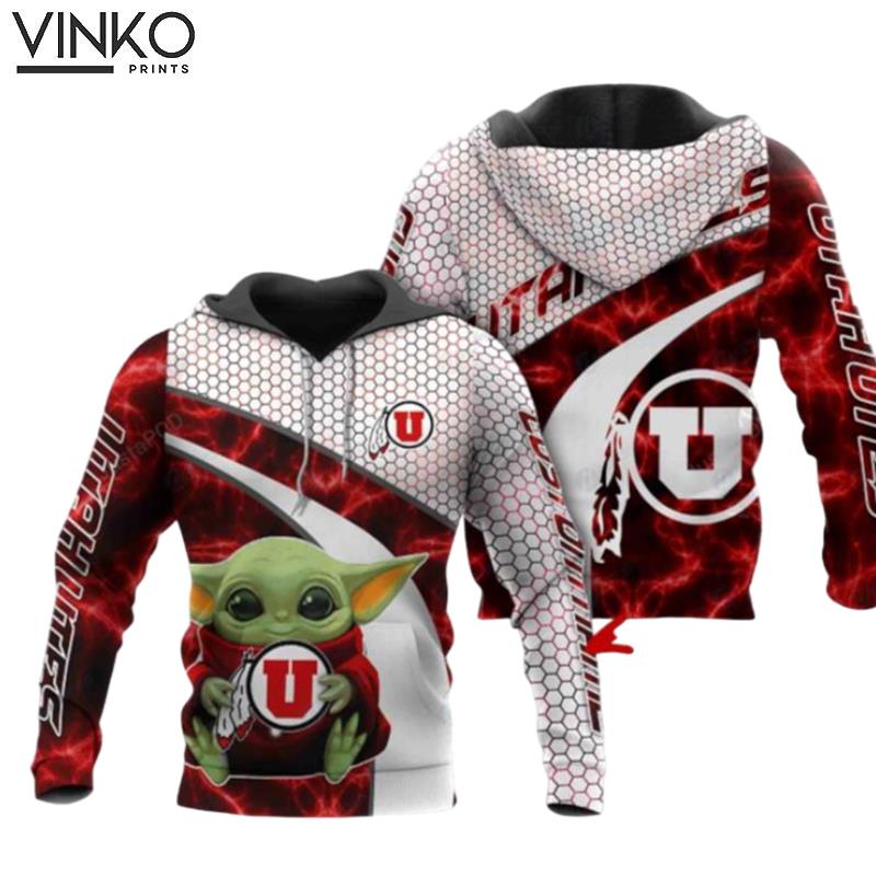 Personalized Utah Utes Custom Name Hoodie