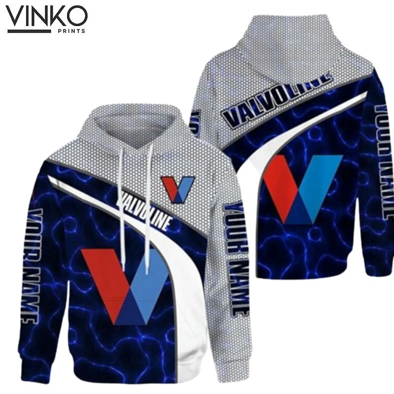 Personalized Valvoline Logo Hoodie