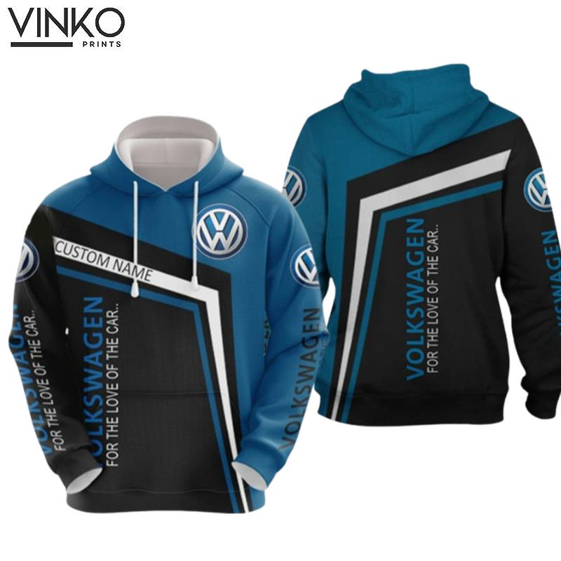 Personalized Volkswagen For The Love Of The Car Hoodie