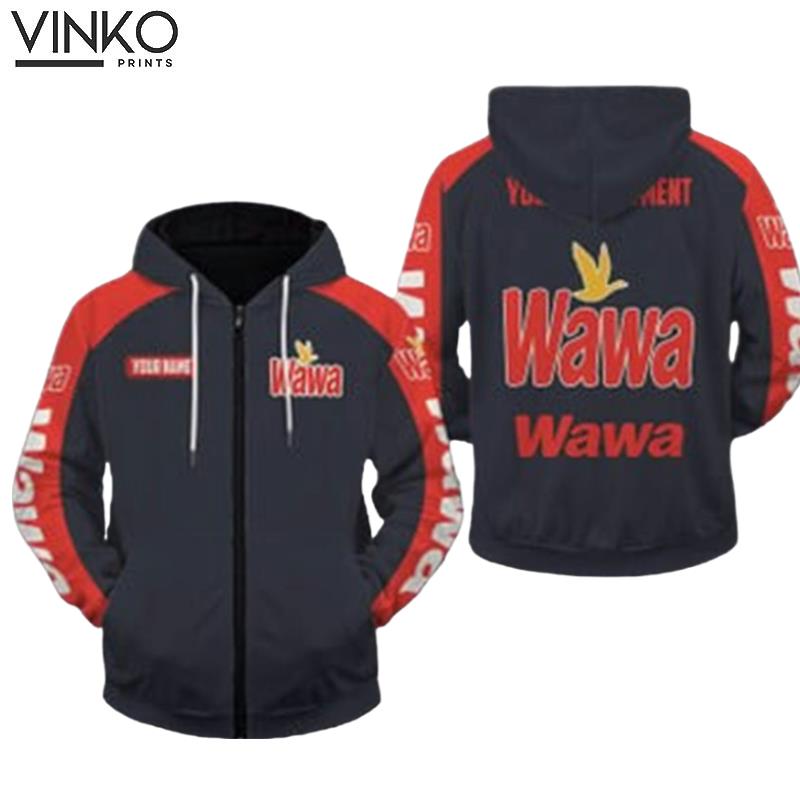 Personalized Wawa Big Logo Hoodie