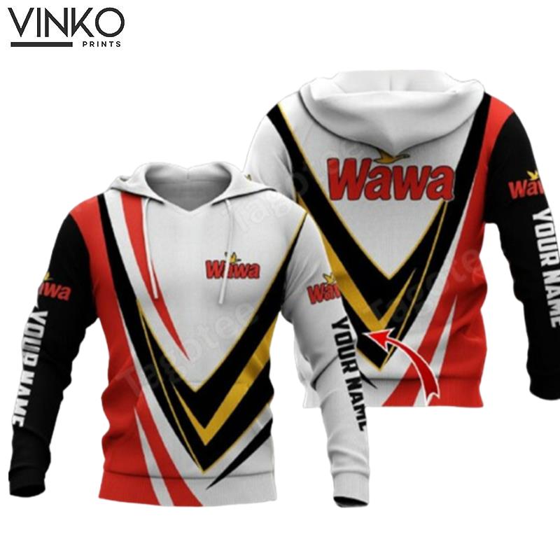 Personalized Wawa Logo Hoodie