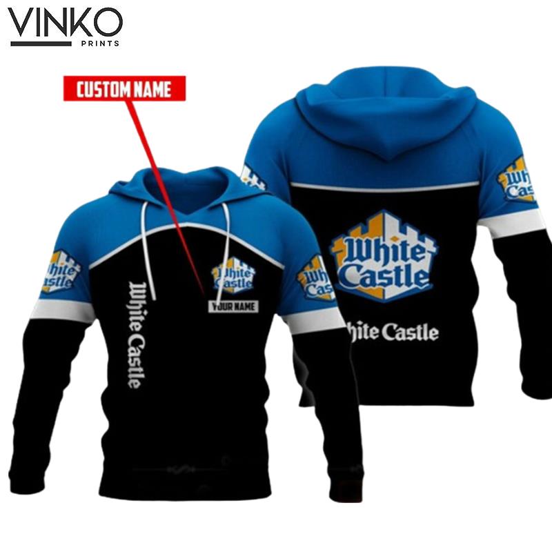 Personalized White Castle Hoodie