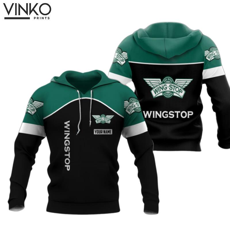 Personalized Wingstop Logo In My Heart 1 Hoodie