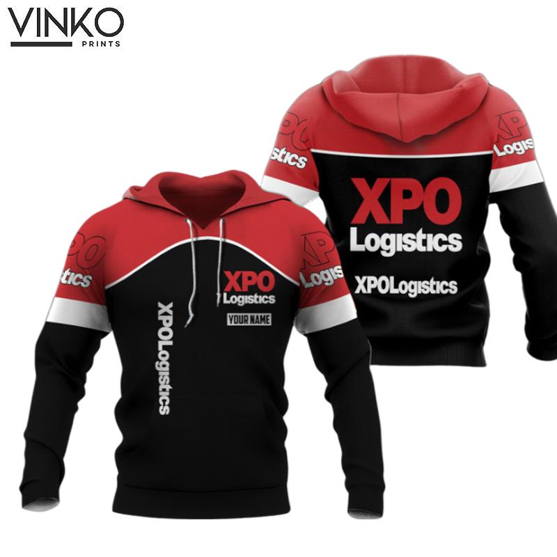 Personalized Xpo Logistics Logo In My Heart Hoodie