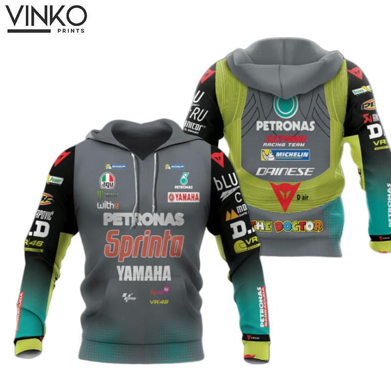 Petronas Yamaha Logo Racing Team Hoodie