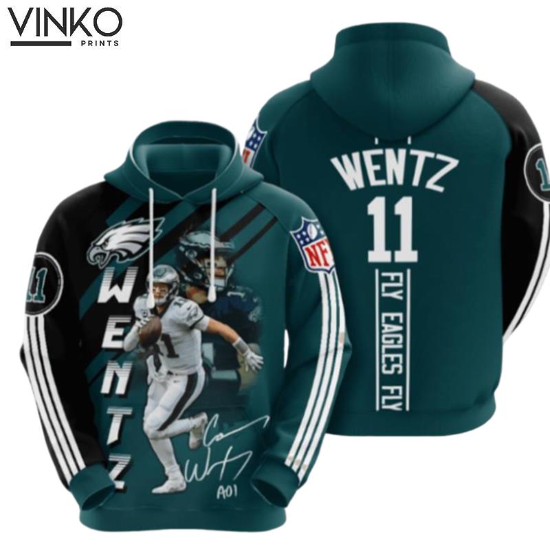 Philadelphia Eagles Carson Wentz Hoodie