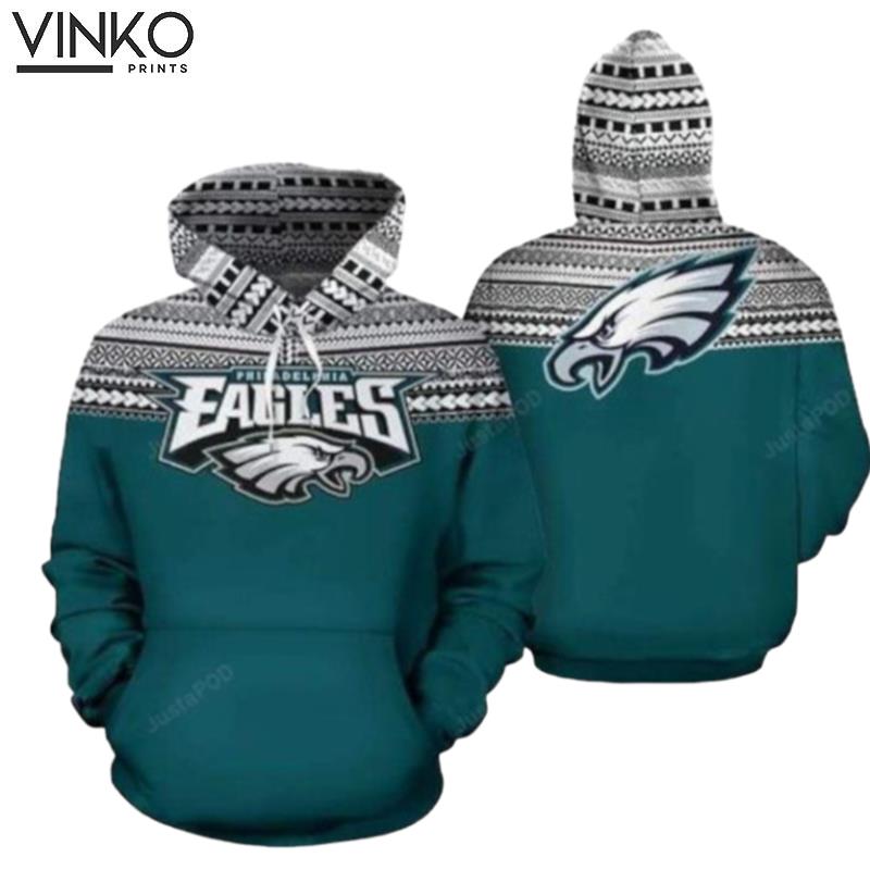 Philadelphia Eagles Ncaa Football Maori Tattoo Light Blue Philadelphia Eagles Philadelphia Eagles Hoodie