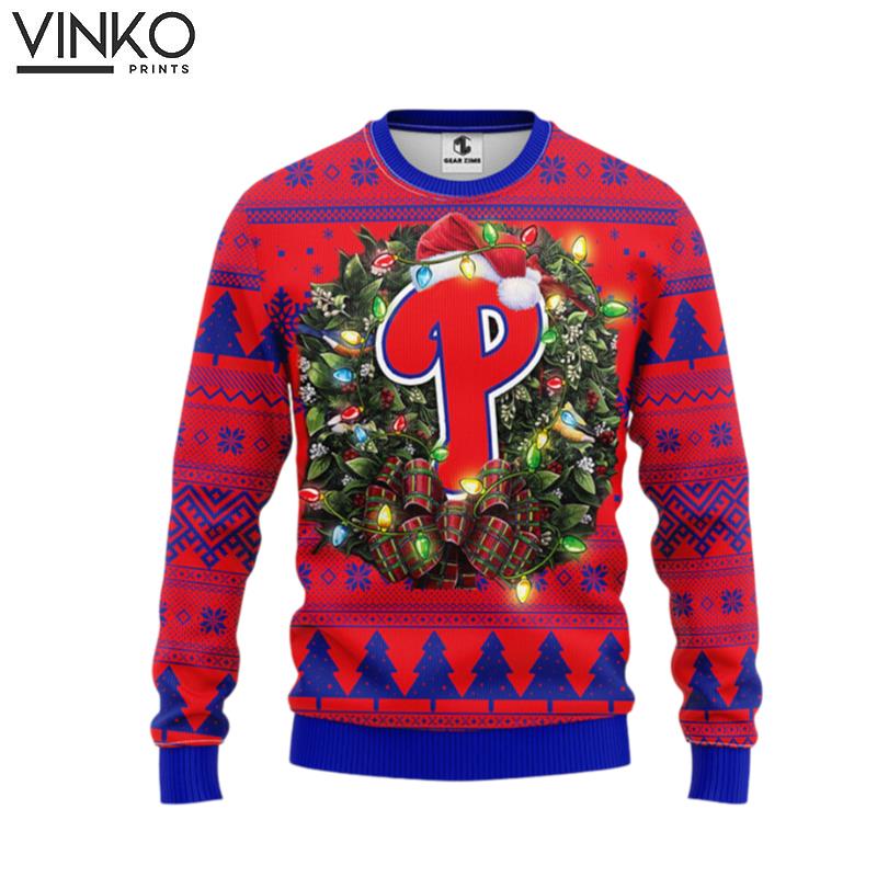 Philadelphia Phillies Ugly Christmas Sweater