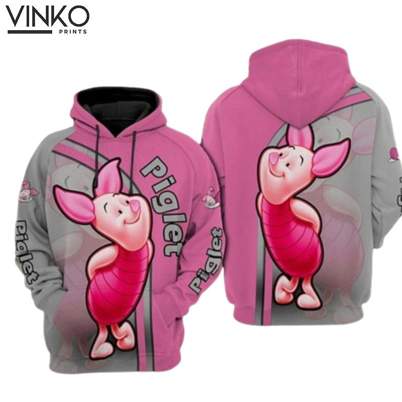 Piglet Cartoon Winnie The Pooh Hoodie