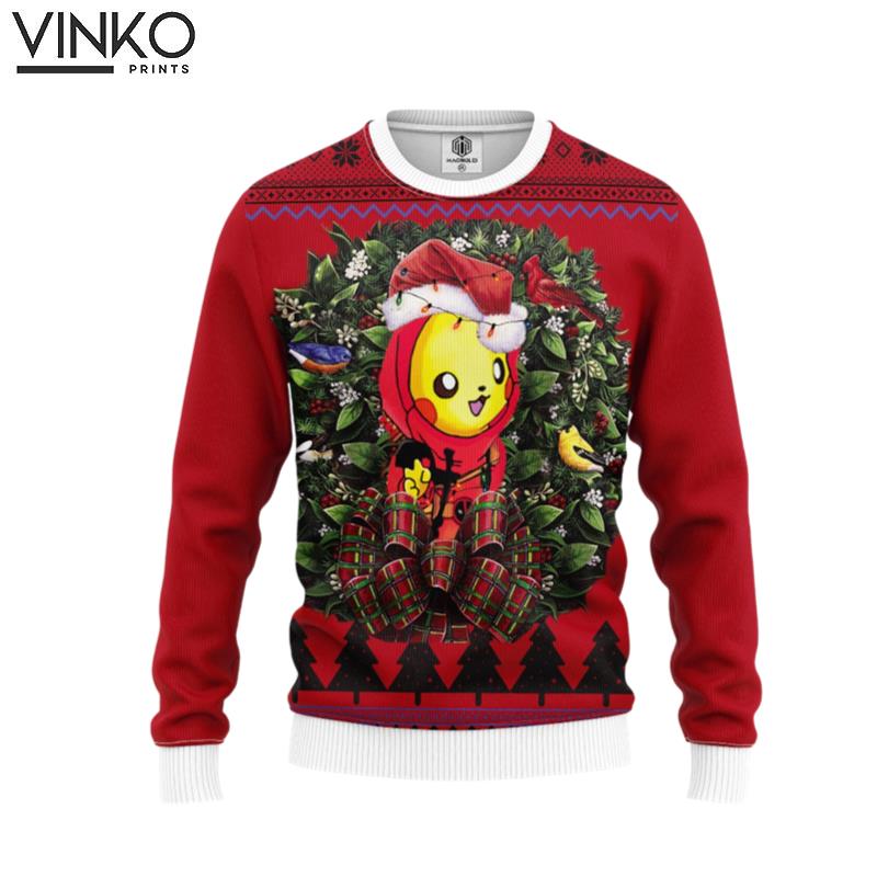 Pika Noel Custom Ugly Christmas Sweater