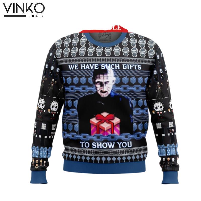 Pinhead Hellraisers Ugly Knitted Ugly Christmas Sweater