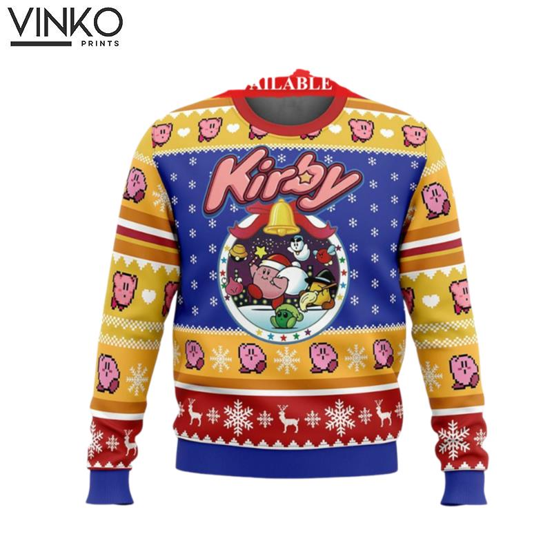 Pink Video Game Series Xmas Ugly Christmas Sweater