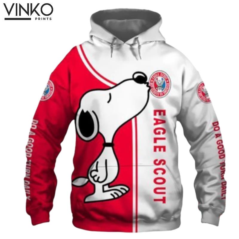 Piperstars Snoopy Eagle Scouts Hoodie