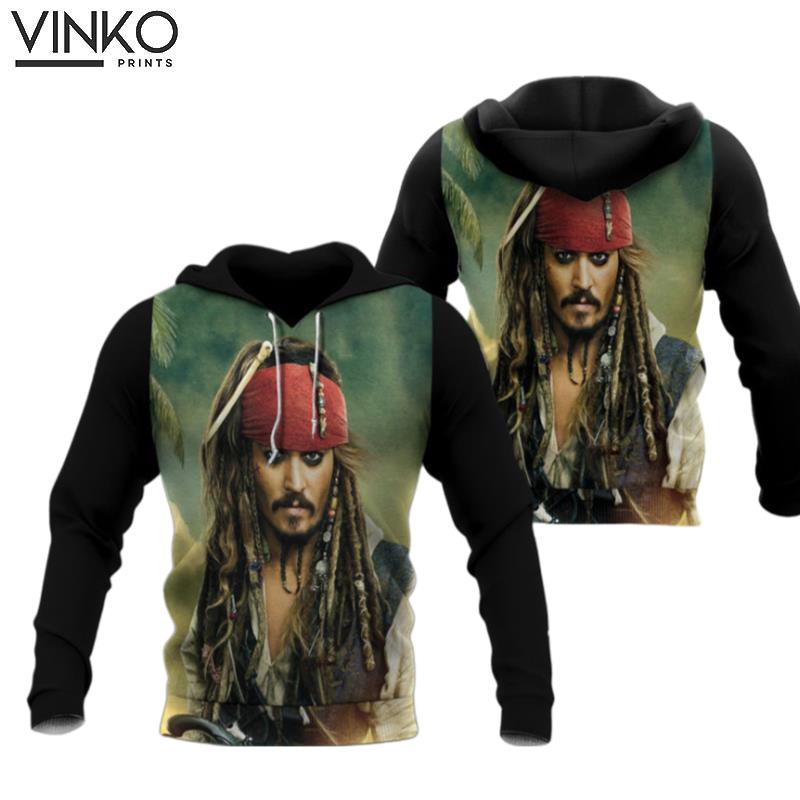 Pirates Of The Caribbean Jack Sparrow Hoodie