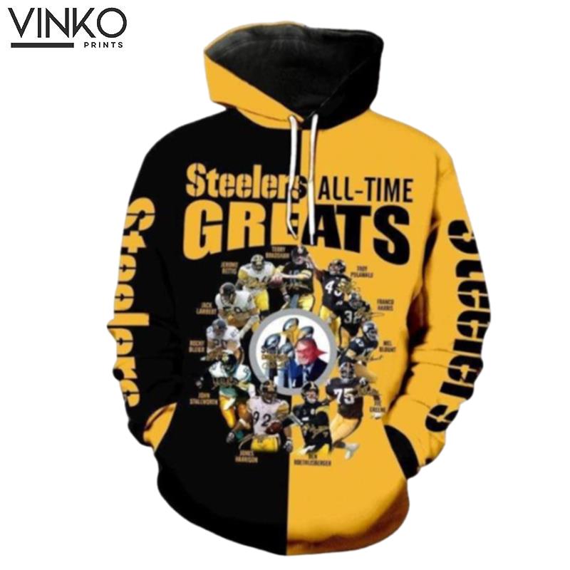 Pittsburgh Steelers All Time Hoodie