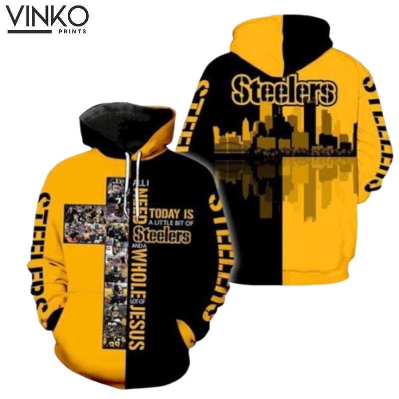 Pittsburgh Steelers Cross For Men And Women Hoodie