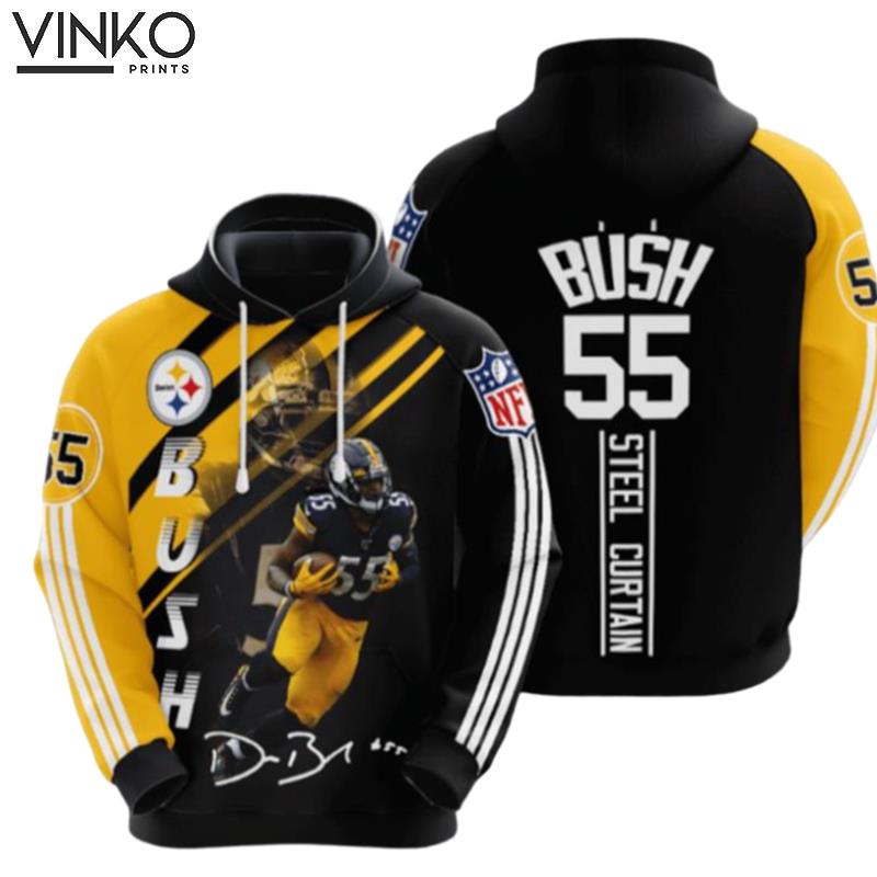 Pittsburgh Steelers Devin Bush Hoodie